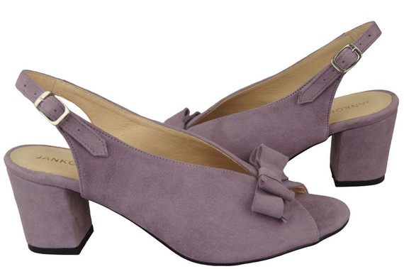 Dámská obuv Sandály Lila přírodní kůže Semiš 148 ElitaBut