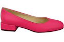 Pohodlná dámská obuv Pumpkins Neon Pink Flat Natural Leather 204 ElitaBut