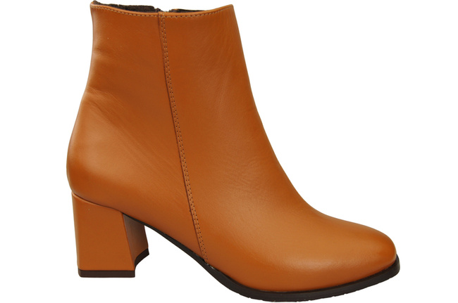 Dámská obuv Červené boty pro Zimní přírodní kůže 214 Z ElitaBut