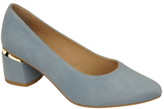 Dámská obuv Blue Suede Natural Leather 143 Z ElitaBut