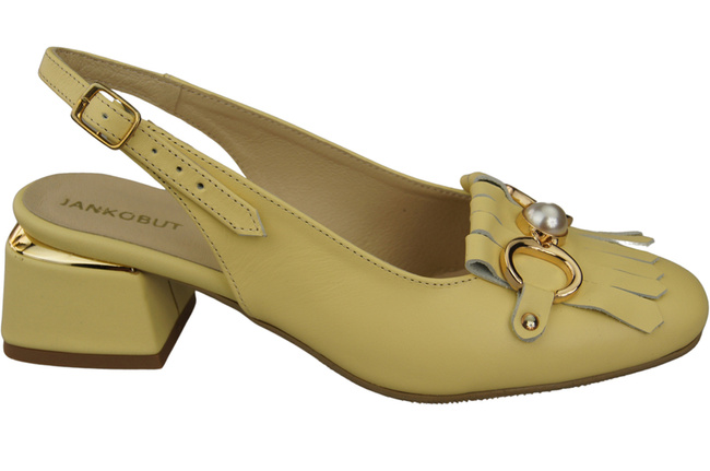 Dámská obuv Sandály Banana zdobené třásněmi Přírodní kůže 208 ElitaBut