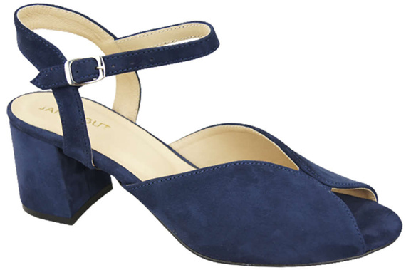 Dámská obuv Sandály Námořnická modrá semišová kůže 185 ElitaBut
