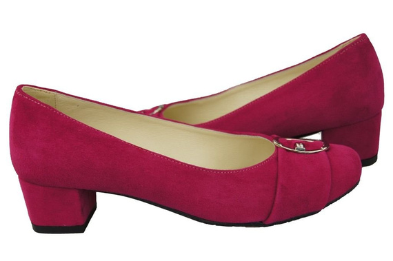 Dámské boty Purple Natural Suede Leather 135 ElitaBut