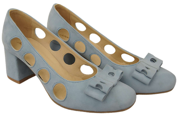 Dámská obuv Pumpkins Bright Blue Přírodní semišová kůže 182 ElitaBut