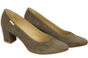 Dámská obuv Pumpkins Light Brown Suede Natural Leather 106 ElitaBut