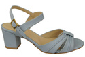 Dámská obuv Sandály Light Blue Natural Leather 168 ElitaBut