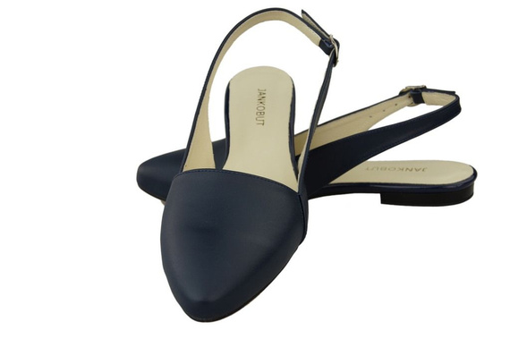 Dámská obuv Sandály Navy Blue Natural Leather 996 ElitaBut