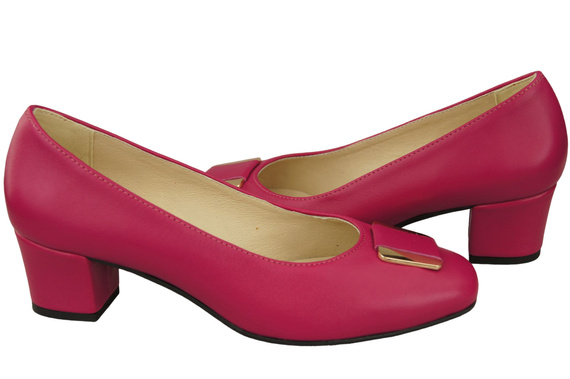 Dámská obuv Natural Leather 187 Purple ElitaBut