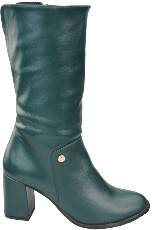 Obuv Dámské kozačky Malachite to Half tele přírodní kůže 189 ElitaBut