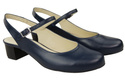 Dámský sandál Navy Blue Natural Leather 108 ElitaBut