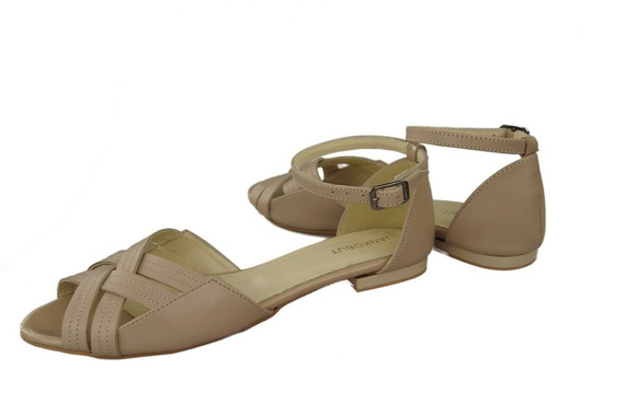 Dámské sandály Cappuccino Lico Natural Leather 128 ElitaBut