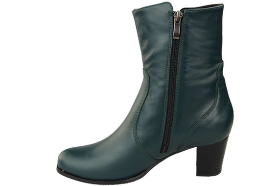 Dámské kozačky Malachite zateplené přírodní kůže 882 Z ElitaBut