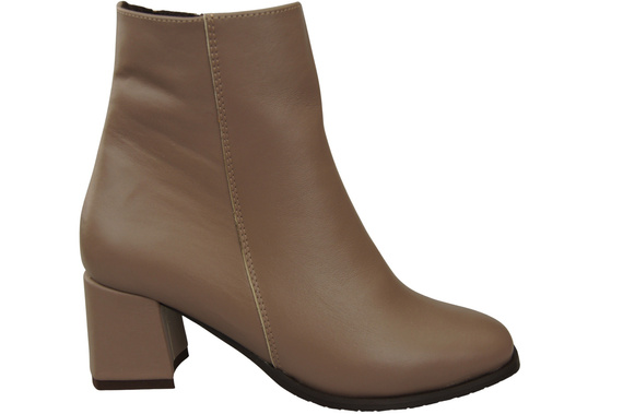 Obuv Dámské boty Cappuccino Dark for Winter natural leather 214 Od ElitaBut