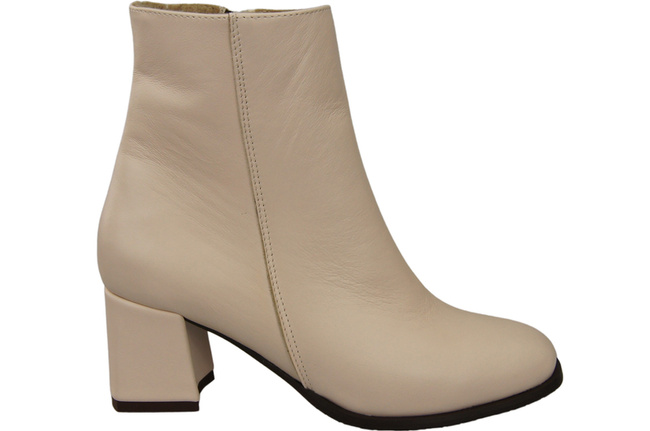 Dámské boty Powder pink for Zimní přírodní kůže 214 Z ElitaBut