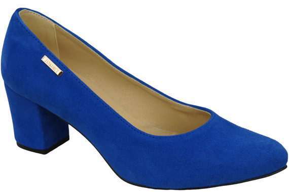Dámská obuv Azure Natural Leather Suede pumps 106 ElitaBut