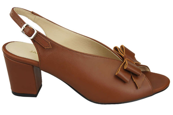 Dámská obuv Sandály Brown Faced Leather 148 L ElitaBut