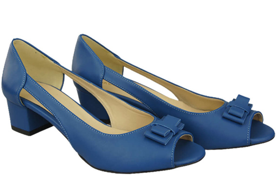 Dámská obuv Sandály Modrá přírodní kůže 145 ElitaBut