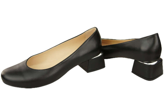 Dámská obuv Lodičky z přírodní kůže 159 Black ElitaBut