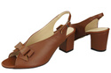 Dámská obuv Sandály Brown Faced Leather 148 L ElitaBut