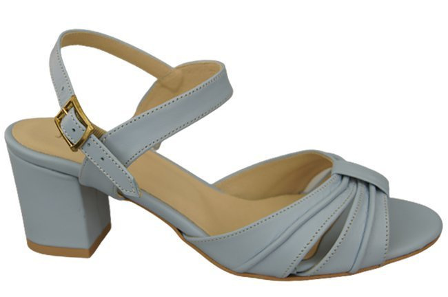 Dámská obuv Sandály Light Blue Natural Leather 168 ElitaBut