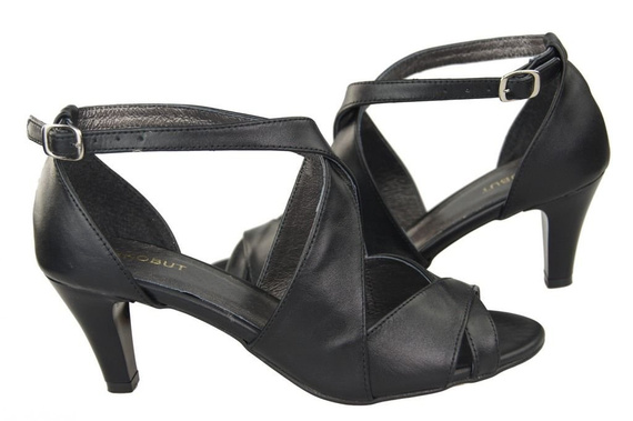 Dámská obuv Sandály Černá přírodní kůže 130 ElitaBut