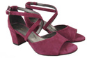 Dámská obuv Sandály Bordo leather Suede 111 ElitaBut