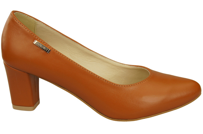 Klasické dámské hladké boty z přírodní kůže 213 ElitaBut