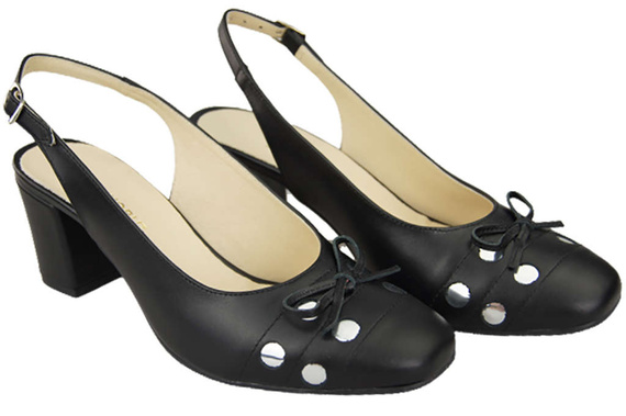 Dámská obuv Sandály Černá přírodní kůže 167 ElitaBut