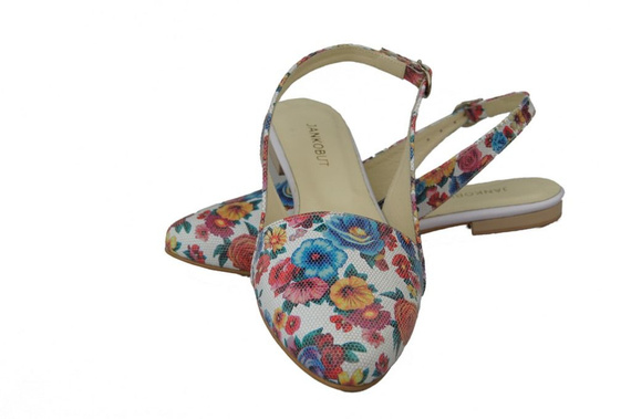 Obuv Dámské sandály Flower 2 Přírodní kůže 996 ElitaBut