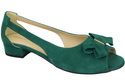 Dámské sandály Malachite Natural Suede Leather 994 Z Kombinace stylu a pohodlí ElitaBut