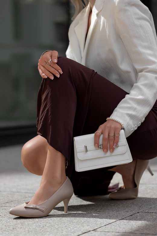 Dámská obuv Přírodní kůže Cappuccino Lico 989 ElitaBut