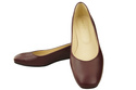 Pohodlná dámská obuv Maroon Flats Natural Leather 204 ElitaBut
