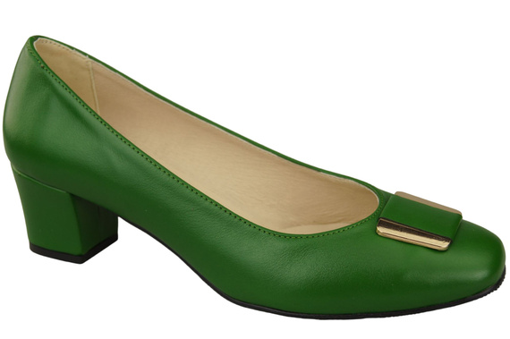 Dámská obuv Natural Leather 187 Green ElitaBut