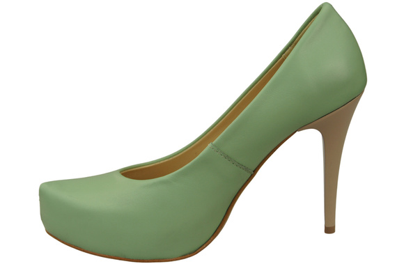 Dámská obuv Mint Leather Stiletto pumps 205 ElitaBut