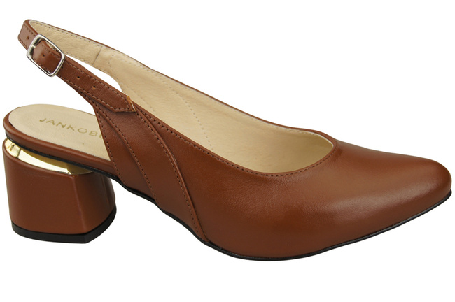 Dámská obuv Sandály Hnědá přírodní kůže 196 ElitaBut