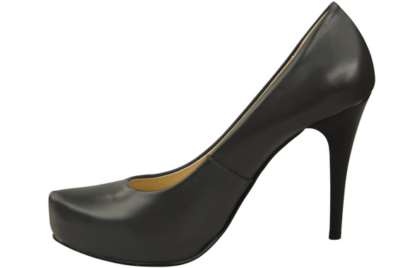 Dámská obuv Graphite Leather Stiletto pumps 205 ElitaBut