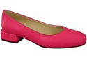 Pohodlná dámská obuv Pumpkins Neon Pink Flat Natural Leather 204 ElitaBut