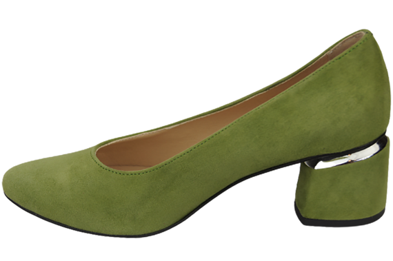 Dámská obuv Pistachio Natural Suede Leather 143 Z ElitaBut