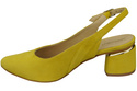Dámské sandály z přírodní semišové kůže Lemon Elegance and Comfort 196 From ElitaBut