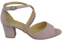 Dámská obuv Sandály Bright Lilac Natural Leather 111 ElitaBut