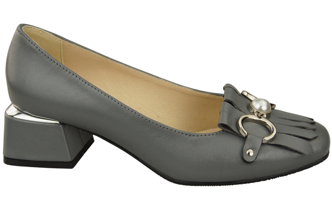 Dámská obuv Dámské lodičky se střapcem Ash Natural leather 195 ElitaBut