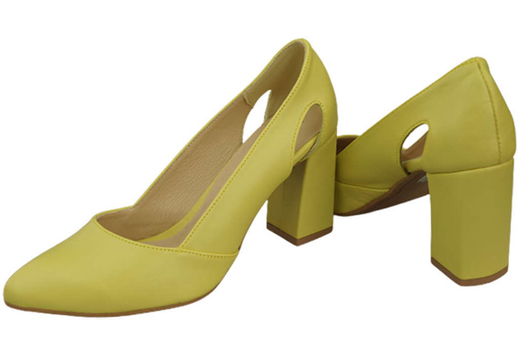 Dámské lodičky Lemon Přírodní kůže 184 ElitaBut