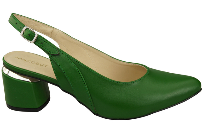 Dámská obuv Sandály Zelená přírodní kůže 196 ElitaBut