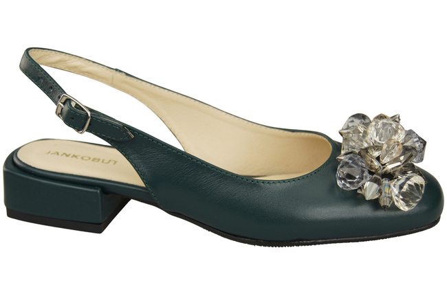 Dámská obuv Malachite Sandály s krystaly Přírodní kůže 215 ElitaBut