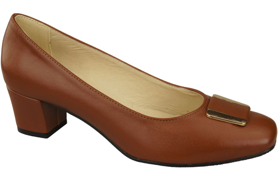 Dámská obuv Natural Leather 187 Brown ElitaBut