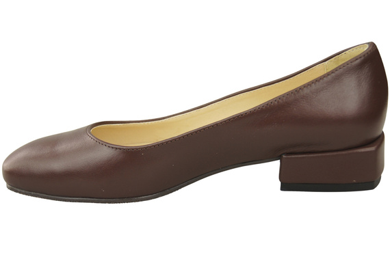 Pohodlné dámské boty Chocolate Flat Leather 204 ElitaBut