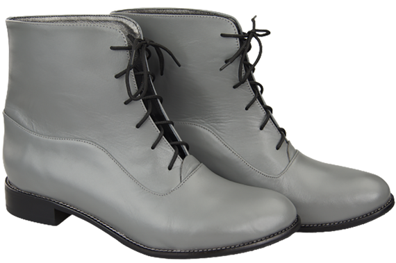 Dámské kozačky Ash leather Jaro/Podzim přírodní kůže 155 L ElitaBut