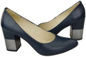Dámská obuv Navy blue Přírodní kůže 144 ElitaBut