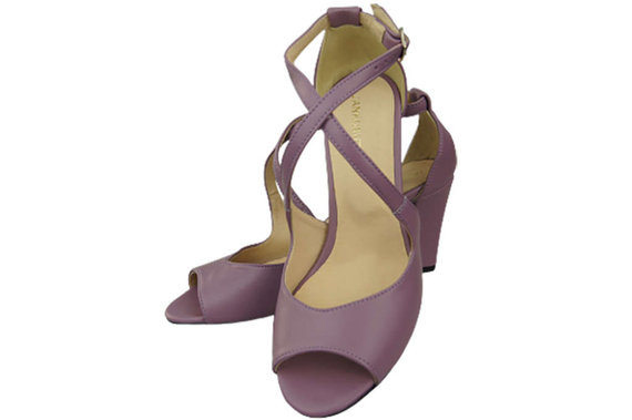 Dámská obuv Sandály Lila Přírodní kůže 186 ElitaBut
