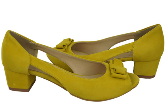Dámské sandály Lemon Sandals Natural Suede Leather 145 Z ElitaBut